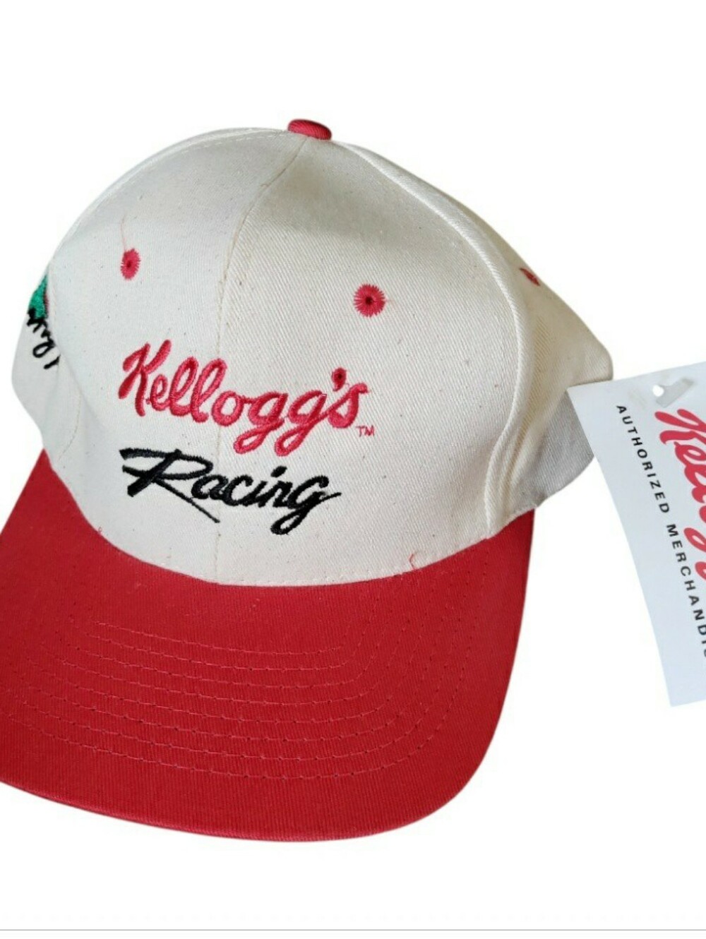 Vintage Kellogg's Racing Snapback KC Canvas NWT